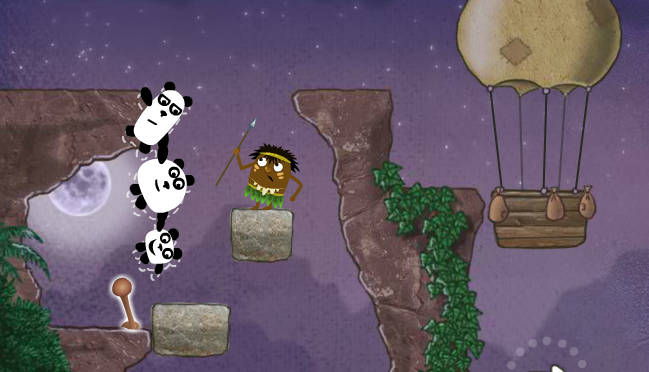 3 панды: ночь. Вторая часть.