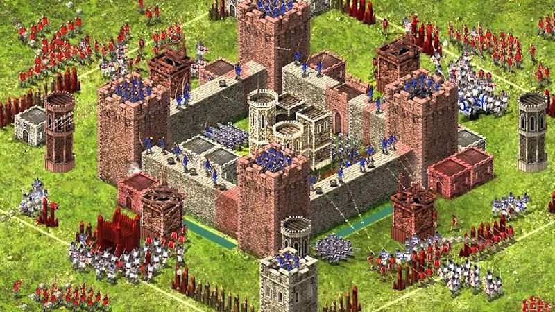 сражение в игре Stronghold Kingdom