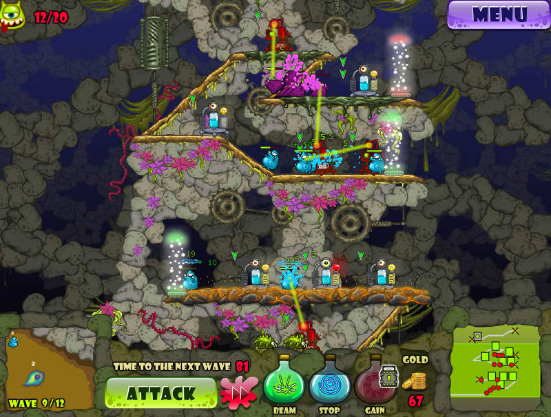Монстры 2 tower defense 